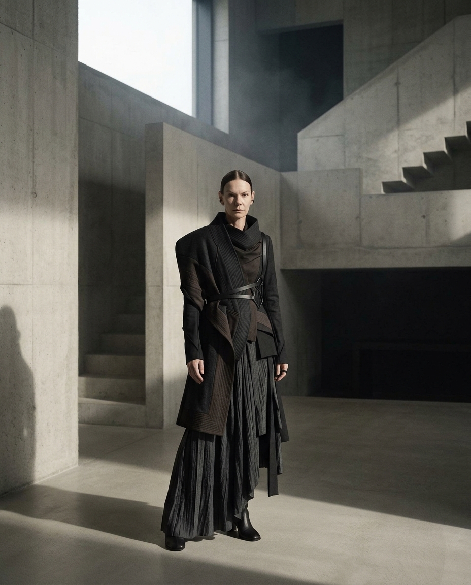 Editorial de moda conceitual
