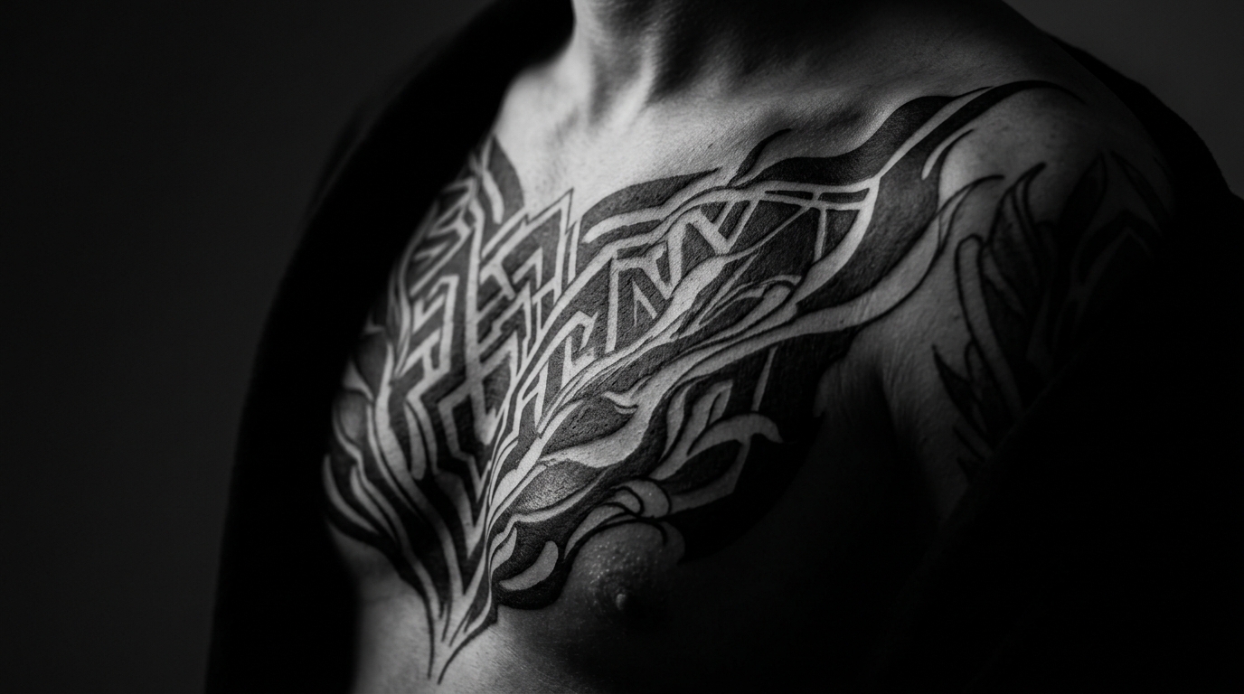 Tatuagem blackwork