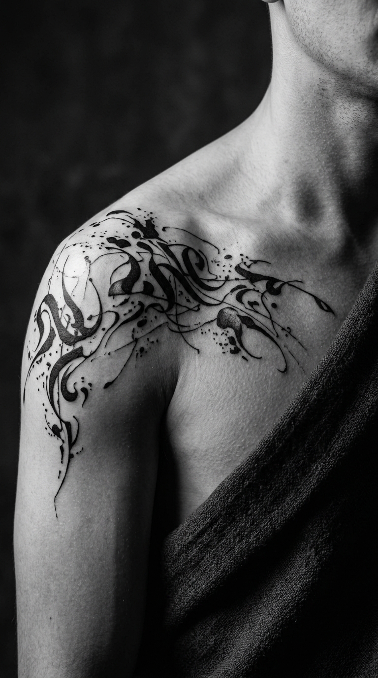 Tatuagem abstrata